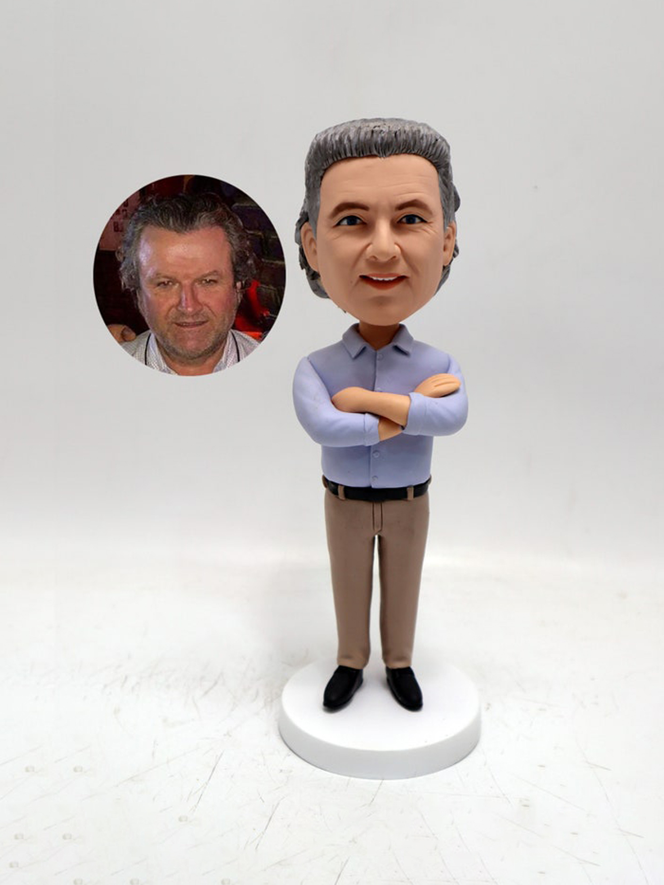 Custom Soccer Coach Dolls, Custom Personalized Clay Figurines
